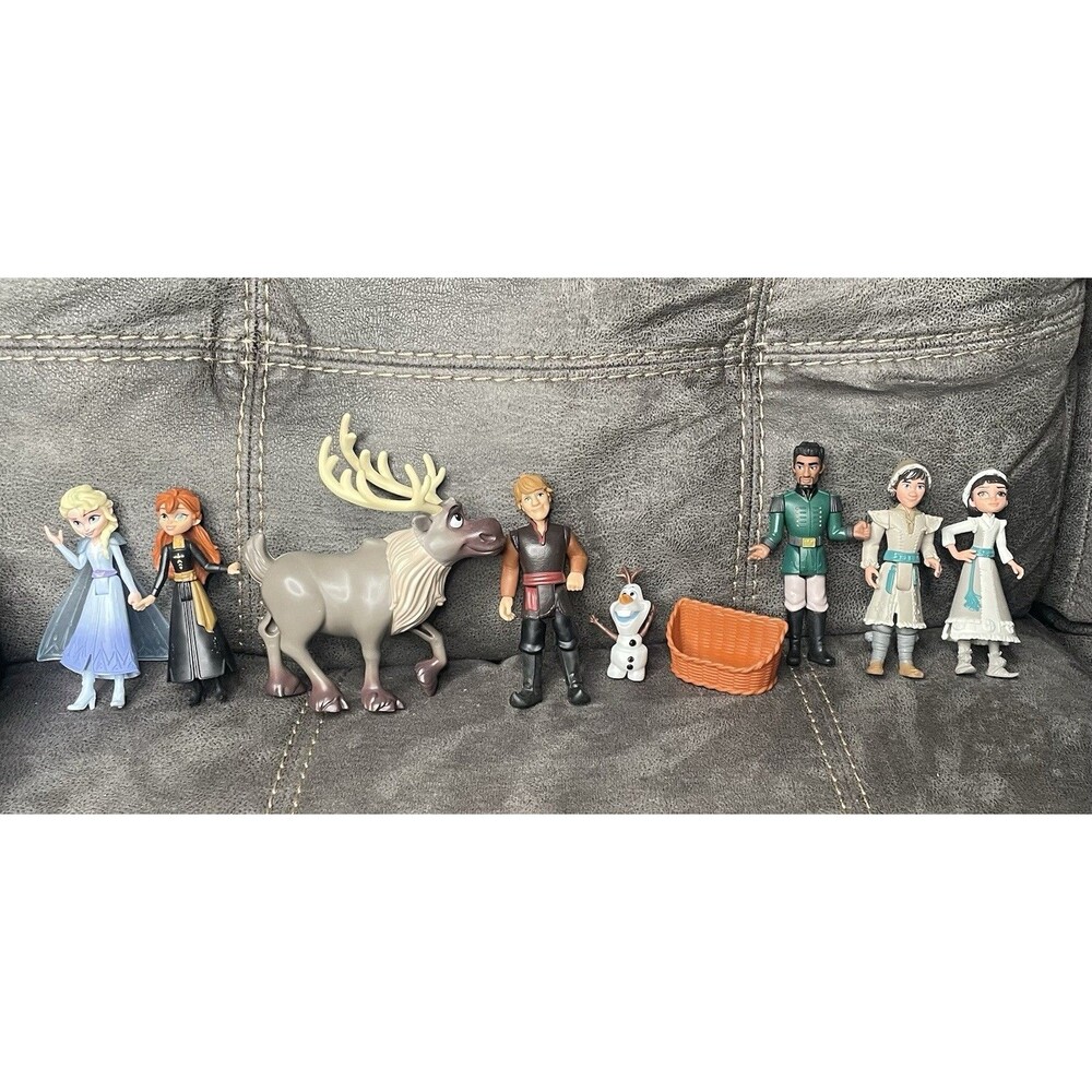 LOT of 9 Frozen 2 Character Figures Toys